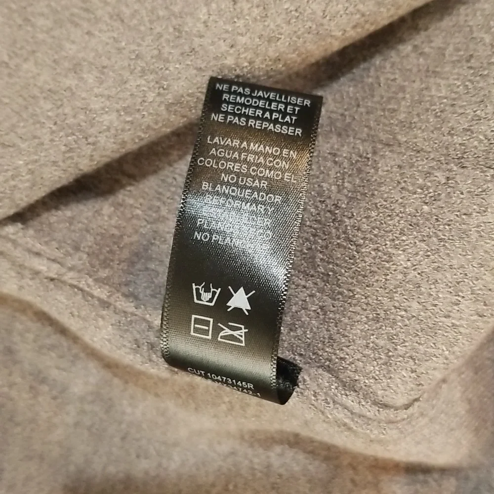 Max Sport Women Maxi Open Front Cardigan  Size L Gray Heather Abalone - Picture 7 of 12